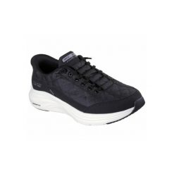 Buty sportowe Sneakersy męskie, Slip-Ins: Go Walk Now - Payton. Czarne buty sportowe casual Skechers, bez wzorów, z syntetyku, bez zapięcia. Za 359.99 zł.