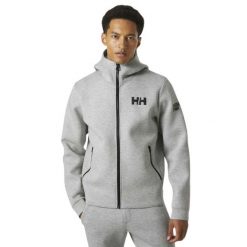 Bluza Męska Helly Hansen Hp Ocean Fz 2.0. Szare bluzy z kapturem Helly Hansen, m, bez wzorów, z materiału, z kapturem. Za 579.00 zł.