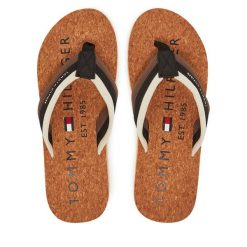 Japonki Tommy Hilfiger. Czarne japonki Tommy Hilfiger, bez wzorów. Za 199.99 zł.
