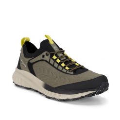 Buty męskie TREZETA Ryoko. Zielone buty turystyczne TREZETA, bez wzorów, z dzianiny, bez zapięcia, do biegania. Za 449.90 zł.