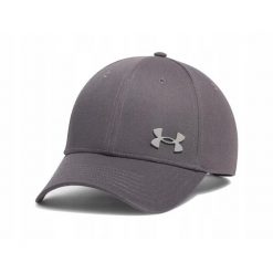 Czapka z daszkiem męska UNDER ARMOUR bawełna. Szare czapki z daszkiem Under Armour, bez wzorów, z bawełny. Za 119.00 zł.