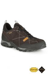 Buty trekkingowe AKU Nativa GTX z VIBRAM I GORE-TEX. Brązowe buty turystyczne Aku, na lato, bez wzorów, z gore-texu, bez zapięcia, trekkingowe, gore-tex. Za 519.00 zł.