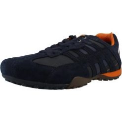 Buty GEOX U4207K 022EK UOMO SNAKE Czarny. Czarne buty turystyczne Geox, bez wzorów, z syntetyku, bez zapięcia, na fitness i siłownię. Za 432.99 zł.