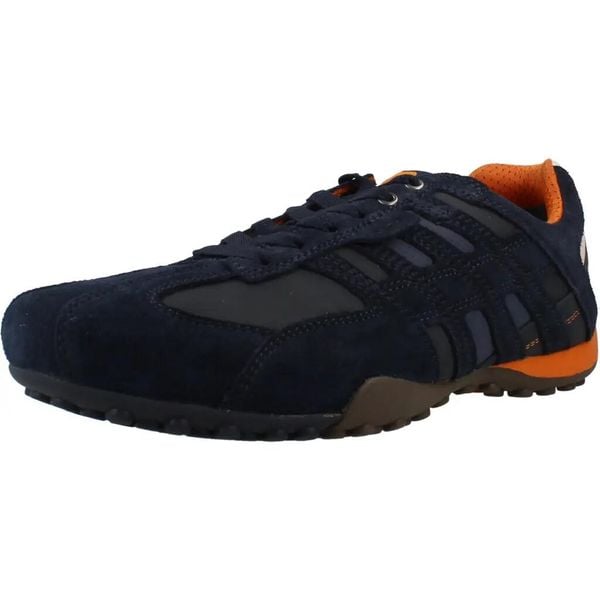 Buty GEOX U4207K 022EK UOMO SNAKE Czarny. Czarne buty turystyczne Geox, bez wzorów, z syntetyku, bez zapięcia, na fitness i siłownię. Za 432.99 zł.