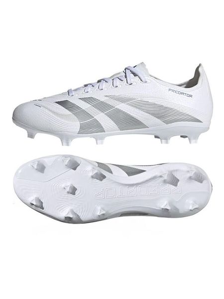 Adidas Korki "Predator League" w kolorze białym rozmiar: 44. Białe buty treningowe Adidas, bez wzorów. Za 184.02 zł.