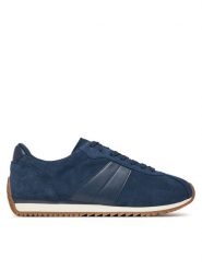 MICHAEL Michael Kors Sneakersy Reign 42F6RHFS1S Granatowy. Niebieskie buty sportowe casual MICHAEL Michael Kors, bez wzorów, ze skóry, bez zapięcia. Za 659.99 zł.