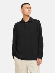 Jack & Jones Polo William 12269034 Czarny Regular Fit. Czarne koszulki polo Jack & Jones, l, bez wzorów, z bawełny, bez kołnierzyka, bez ramiączek. Za 139.99 zł.