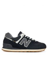 New Balance Sneakersy U574RUS Czarny. Czarne buty sportowe casual New Balance, bez wzorów, ze skóry, bez zapięcia. Za 499.99 zł.