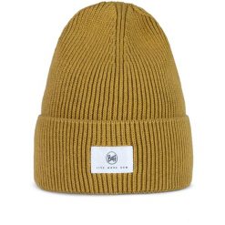 Czapka BUFF KNITTED BEANIE. Białe czapki zimowe Buff, bez wzorów. Za 79.99 zł.