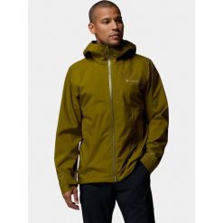 Kurtka Męska Columbia Trailborne 2.5L. Zielone kurtki przeciwdeszczowe Columbia, l, bez wzorów, bez kaptura. Za 669.00 zł.