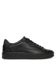 Guess Sneakersy FMJVIC PAC12 Czarny. Czarne buty sportowe casual Guess, z aplikacjami, ze skóry, bez zapięcia. Za 339.99 zł.