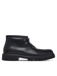 Clarks Trzewiki Cleyhill Top 26320156 Czarny. Czarne botki sznurowane Clarks, bez wzorów, ze skóry, bez obcasa, bez zapięcia. Za 519.99 zł.