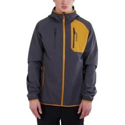 Kurtka softshellowa męska Fundango Alloy Hooded Softshell. Szare kurtki Fundango, m, bez wzorów, z materiału, z kapturem. Za 599.00 zł.