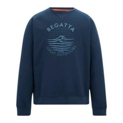 Bluza Regatta Nithsdale. Niebieskie bluzy Regatta, m, bez wzorów, bez kaptura. Za 229.99 zł.