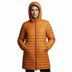 Kurtka JOTT ROMA Pomarańczowy. Brązowe kurtki Jott, xl, bez wzorów, z tkaniny, bez kaptura. Za 614.99 zł.