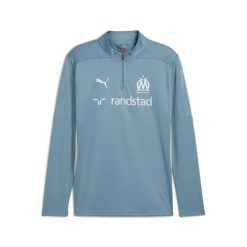 Męska bluza treningowa Olympique Marsylia z zamkiem 1/4 PUMA. Brązowe bluzy Puma, m, bez wzorów, bez kaptura. W wyprzedaży za 289.00 zł.