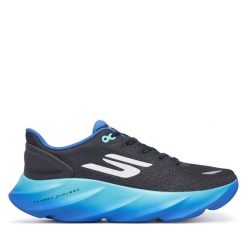 Buty do biegania Skechers. Niebieskie buty do biegania Skechers, bez wzorów, bez zapięcia, do biegania. Za 679.99 zł.