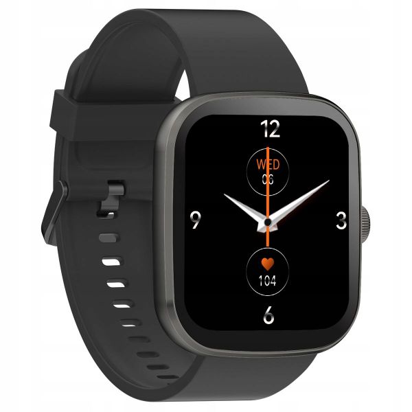 Smartwatch zegarek sportowy IMIKI Frame 2 Lite Black. Czarne, cyfrowe zegarki IMIKI. Za 199.00 zł.