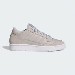 Buty Rapid Court Low. Białe buty do koszykówki Adidas, bez zapięcia, do koszykówki. Za 255.30 zł.