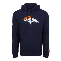 Bluza z kapturem Denver Broncos NFL. Niebieskie bluzy z kapturem New Era, m, bez wzorów, z kapturem. Za 276.05 zł.