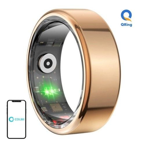 Smartring Colmi R02 18.1MM 8 (Złoty). Żółte smartbandy Colmi. Za 55.00 zł.