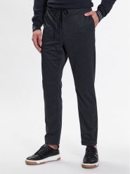 Boss Spodnie materiałowe Taber-Ds 50488915 Granatowy Tapered Fit. Niebieskie spodnie materiałowe Boss, m, bez wzorów, z materiału. Za 599.99 zł.