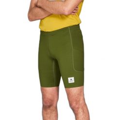 Rajstopy Saysky Combat+ Tights 9". Zielone bielizna termoaktywna SAYSKY, m, bez wzorów, bez ramiączek. Za 327.60 zł.