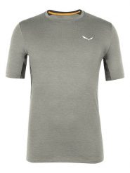 Salewa Koszulka funkcyjna w kolorze khaki rozmiar: M. Brązowe t-shirty sportowe Salewa, bez wzorów, z materiału, bez ramiączek, outdoorowe. Za 199.03 zł.