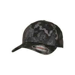 Czapka Flexfit Veil Camo. Czarne czapki z daszkiem FLEXFIT, bez wzorów. Za 85.25 zł.