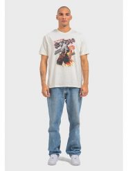 OLDSKULL Koszulka w kolorze kremowym rozmiar: M. Brązowe bezrękawniki OLDSKULL, m, bez wzorów, z bawełny, bez kołnierzyka, bez ramiączek. Za 101.23 zł.