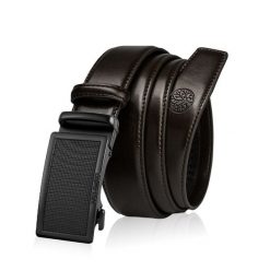 Skórzany pasek męski BETLEWSKI Brązowy 125. Brązowe paski Betlewski, bez wzorów, ze skóry. Za 99.99 zł.