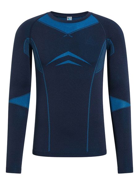 Odlo Podkoszulek funkcyjny "Fundamentals Performance" w kolorze granatowym rozmiar: XL. Niebieskie podkoszulki ODLO, xl, bez wzorów, z materiału, bez ramiączek. Za 122.38 zł.