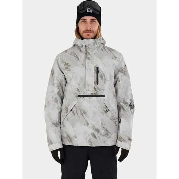 Kurtka Narciarska Męska Fundango Tilbury Eco Logo. Brązowe kurtki narciarskie i snowboardowe Fundango, m, bez wzorów, narciarskie. W wyprzedaży za 399.00 zł.