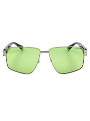 Polaroid Męskie okulary przeciwsłoneczne w kolorze czarno-zielonym rozmiar: 58. Czarne okulary przeciwsłoneczne Polaroid. Za 65.99 zł.