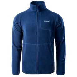 Polar męski Hi-Tec Camolin - niebieski, Rozmiar XL. Niebieskie bluzy z polaru Hi-tec, m, bez wzorów, z materiału, bez kaptura. W wyprzedaży za 99.99 zł.