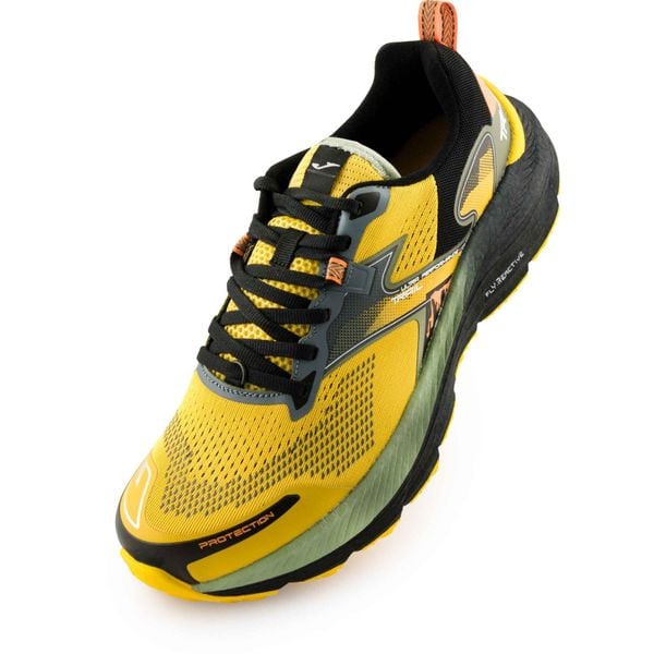 Buty trailowe męskie Joma TR-5, rozmiar 38, musztardowy/green granite. Brązowe buty do biegania Joma, bez wzorów, bez zapięcia, do biegania. Za 521.99 zł.
