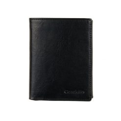 Portfel Męski Canaletto – Skóra Licowa 14 Kart PM1555cs164 RFID. Czarne portfele bez wzorów, ze skóry. Za 200.00 zł.