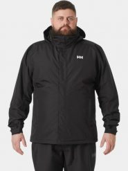 Kurtka przeciwdeszczowa męska Helly Hansen DUBLINER INSULATED. Czarne kurtki Helly Hansen, m, bez wzorów, z materiału, bez kaptura. Za 583.20 zł.