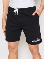 Ellesse Szorty sportowe Silvan SHF09162 Czarny Regular Fit. Czarne krótkie spodenki sportowe Ellesse, m, bez wzorów, z bawełny. Za 149.00 zł.