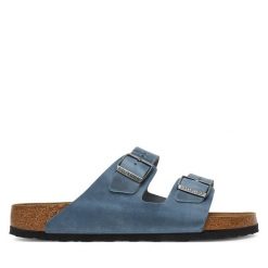 Klapki Birkenstock. Niebieskie klapki Birkenstock. Za 549.99 zł.