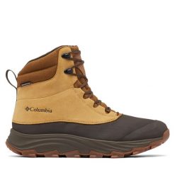 Śniegowce Columbia. Brązowe śniegowce Columbia, bez zapięcia. Za 539.99 zł.