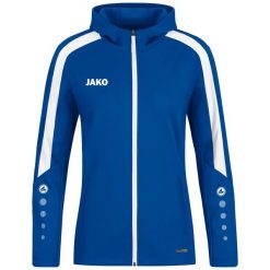 Bluza dresowa z kapturem Jako Power. Niebieskie bluzy z kapturem JAKO, l, bez wzorów, z dresówki, z kapturem. Za 386.50 zł.