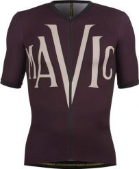 Koszulka Mavic Heritage. Czarne odzież kompresyjna MAVIC, l, z aplikacjami, z jersey, rowerowe. Za 507.30 zł.