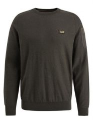 PME Legend Sweter w kolorze brązowym rozmiar: XL. Brązowe swetry nierozpinane PME Legend, xl, bez wzorów, z bawełny, bez kołnierzyka, bez ramiączek. Za 188.85 zł.