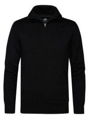 Petrol Industries Sweter w kolorze czarnym rozmiar: S. Czarne swetry nierozpinane Petrol Industries, s, bez wzorów, bez kołnierzyka, bez ramiączek. Za 82.83 zł.