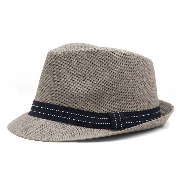 Kapelusz Męski, Szary Trilby, Letni z Paskiem, Przewiewny -Pako Jeans. Szare kapelusze Pako Jeans, bez wzorów, z jeansu, klasyczne. Za 55.00 zł.