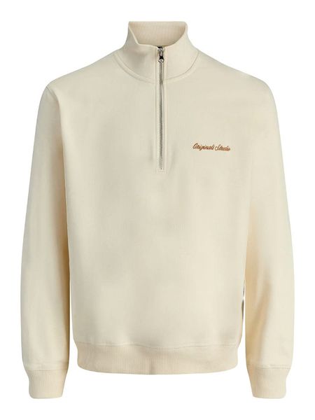 Jack & Jones Bluza w kolorze beżowym rozmiar: L. Brązowe bluzy Jack & Jones, l, bez wzorów, bez kaptura. Za 124.95 zł.