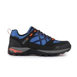 Samaris 3 Low męskie wodoodporne trekkingowe buty niskie. Niebieskie trekkingi Regatta, bez wzorów, bez zapięcia. W wyprzedaży za 269.99 zł.