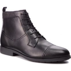 Kozaki GEOX - U Hilstone W.Np H U845TH 043BU C9999 Black. Czarne kozaki Geox, bez wzorów, z futra, bez obcasa, bez zapięcia. W wyprzedaży za 409.00 zł.