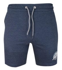 Granatowo-Szare Krótkie Męskie Spodenki, Szorty Dresowe -PAKO JEANS- Bawełniane, Kieszonki z Zamkami. Niebieskie krótkie spodenki sportowe Pako Jeans, m, bez wzorów, z bawełny. Za 95.00 zł.
